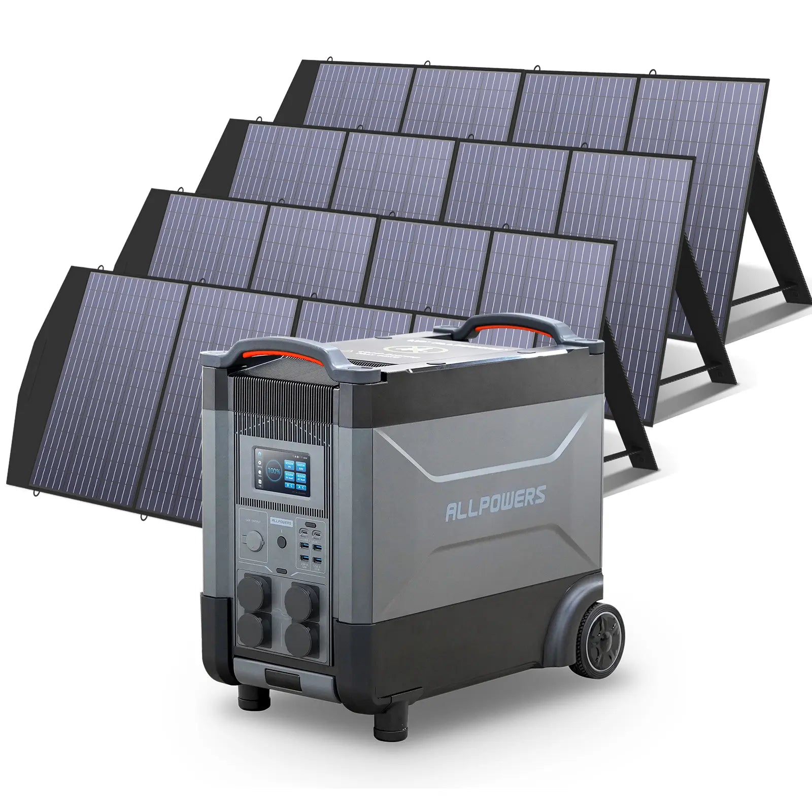 ALLPOWERS Solar Generator Kit 4000W (R4000 + SP033 200W Solar Panel)