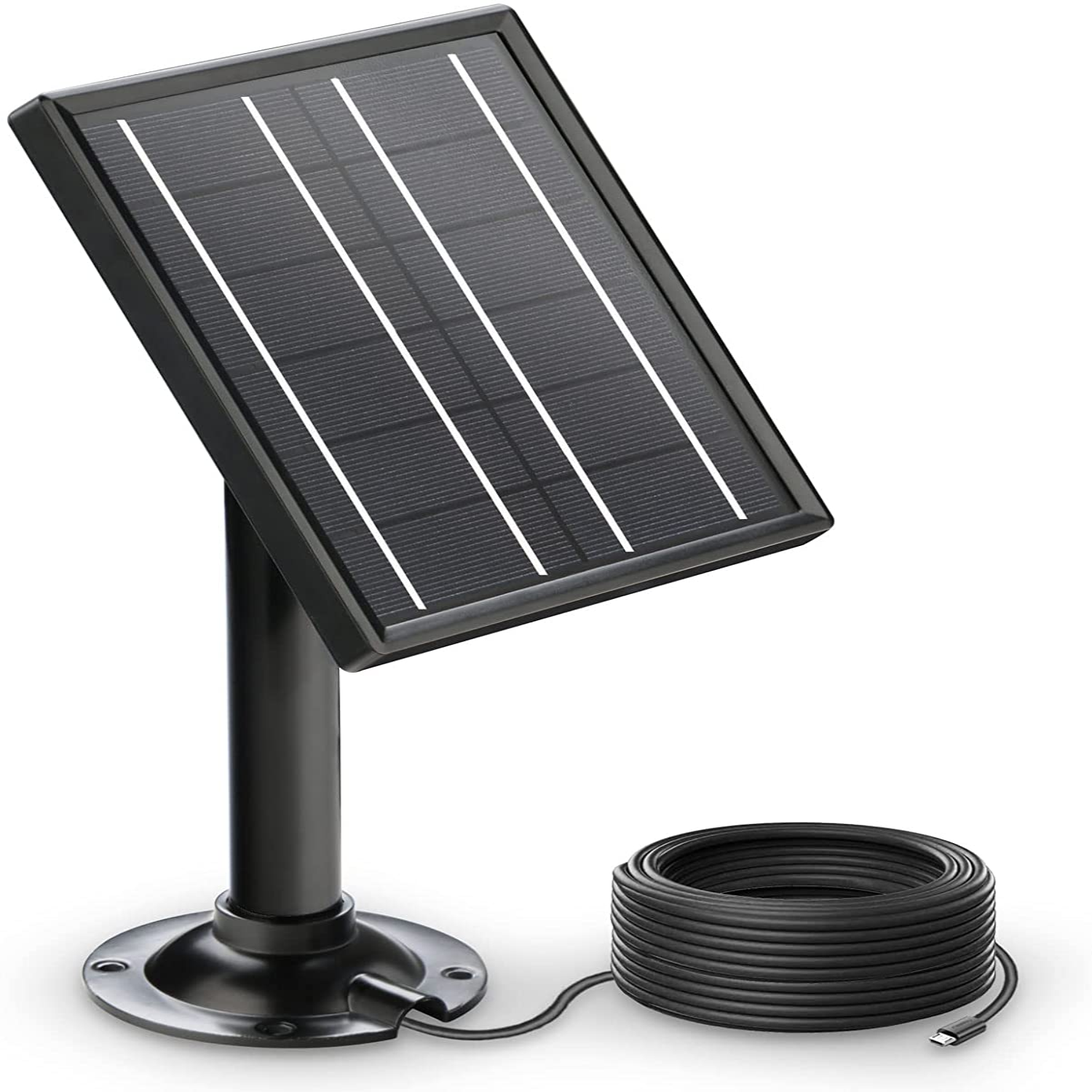 ALLPOWERS 5V 3.5W Solar Panel Kit for Outdoor Security Camera