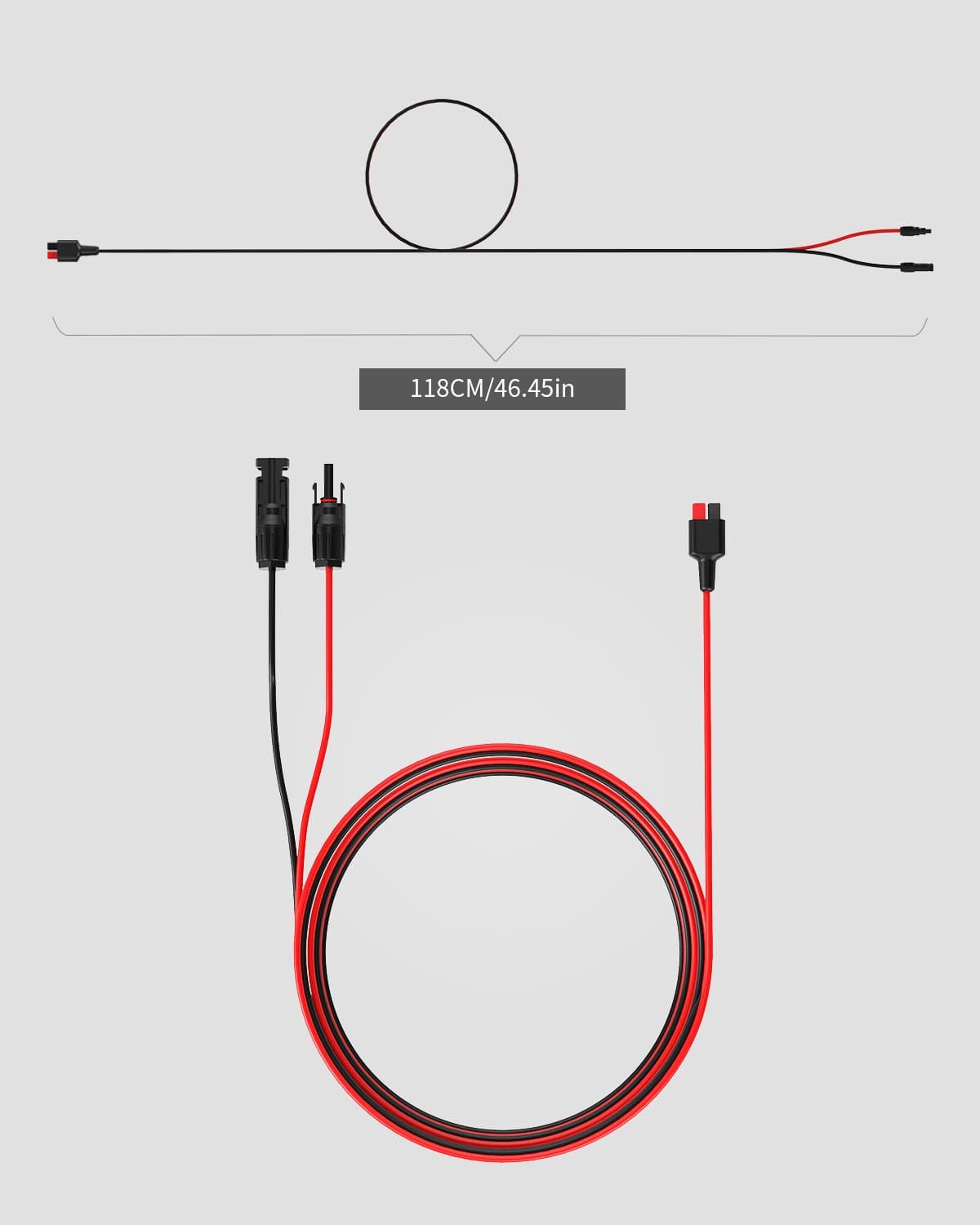 ALLPOWERS Anderson Solar Connector Adapter Cable