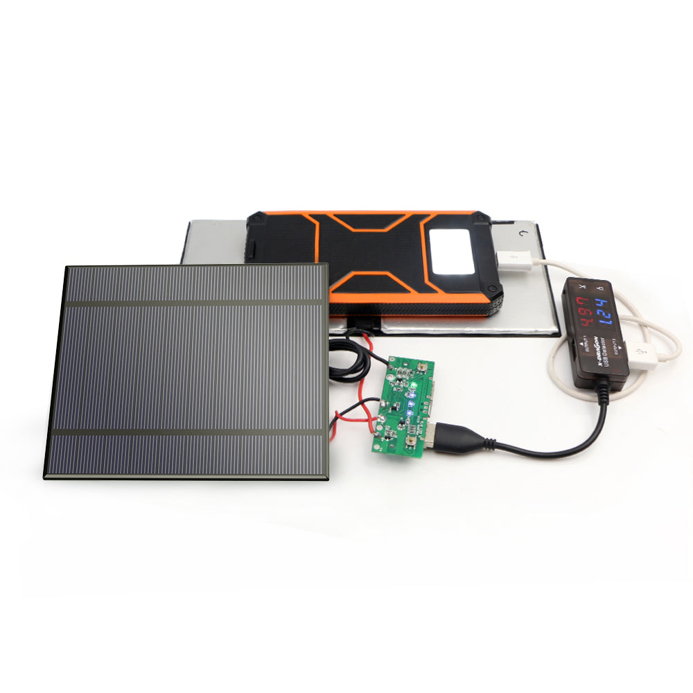 ALLPOWERS 2pcs 2.5W 5V/500mAh Mini DIY Solar Panel Charger Kit