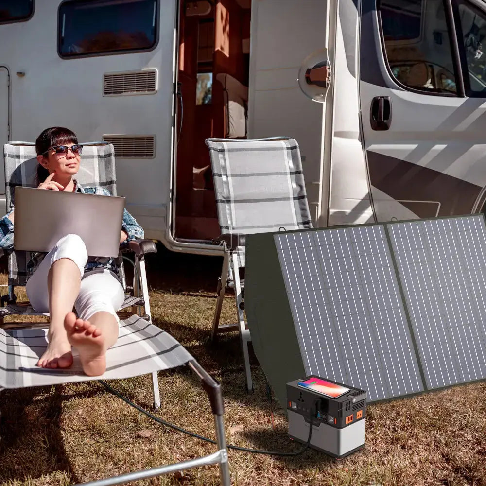 ALLPOWERS SP027 Portable Foldable Solar Panel 100W ALLPOWERS