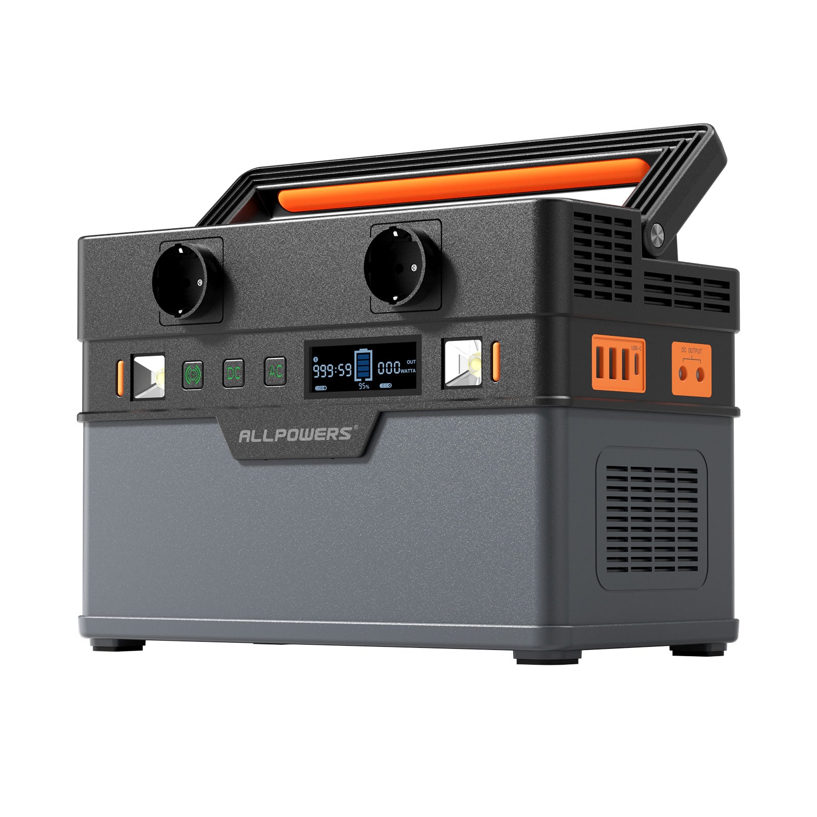 ALLPOWERS S700 Portable Power Station 700W 606Wh Backup Power Supply